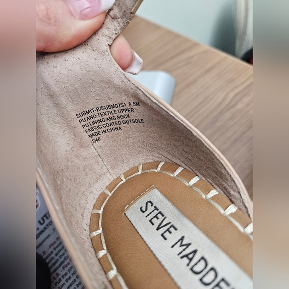 Steve Madden Rhinestone Submit Wedge Sandal - Picture 6 of 11